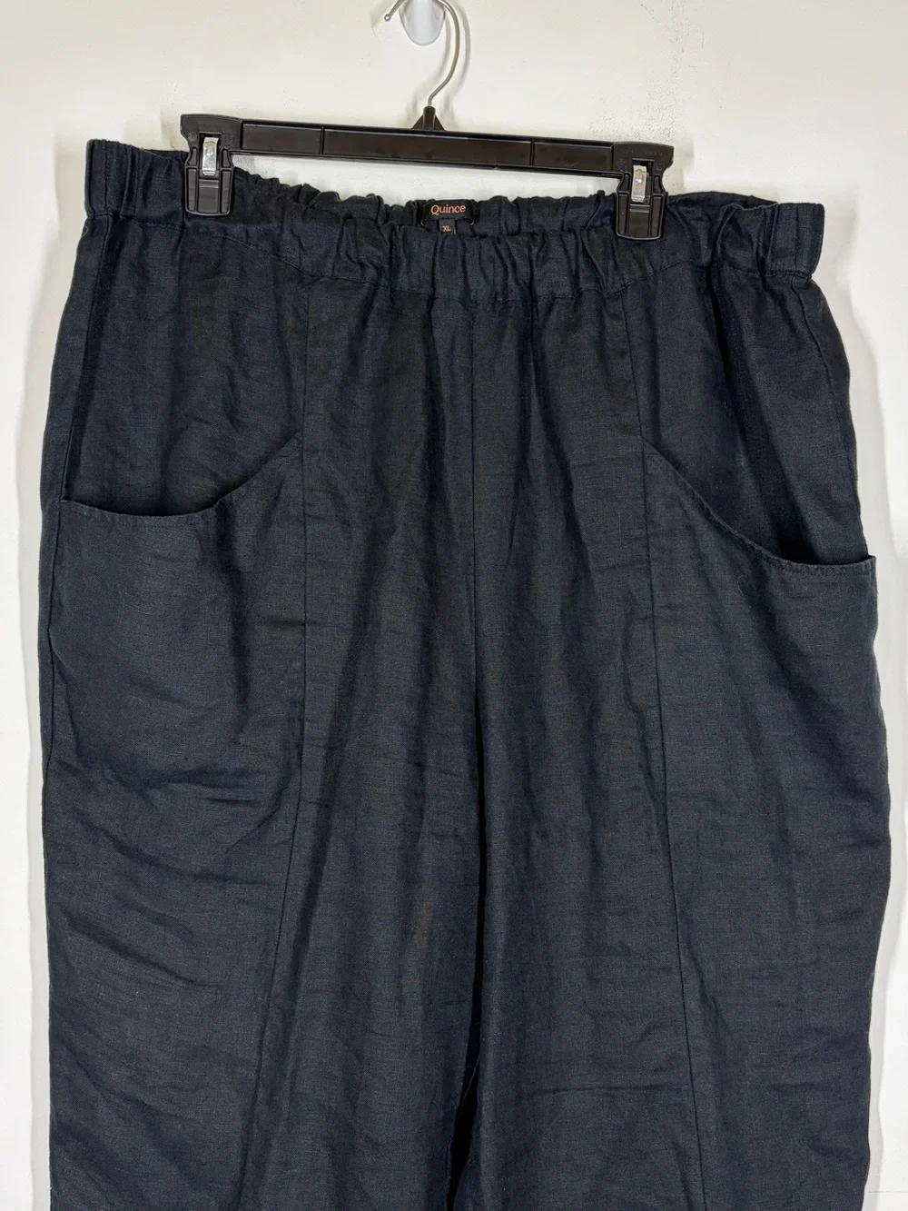Quince 100% European Linen Tapered Ankle Pants Size XL